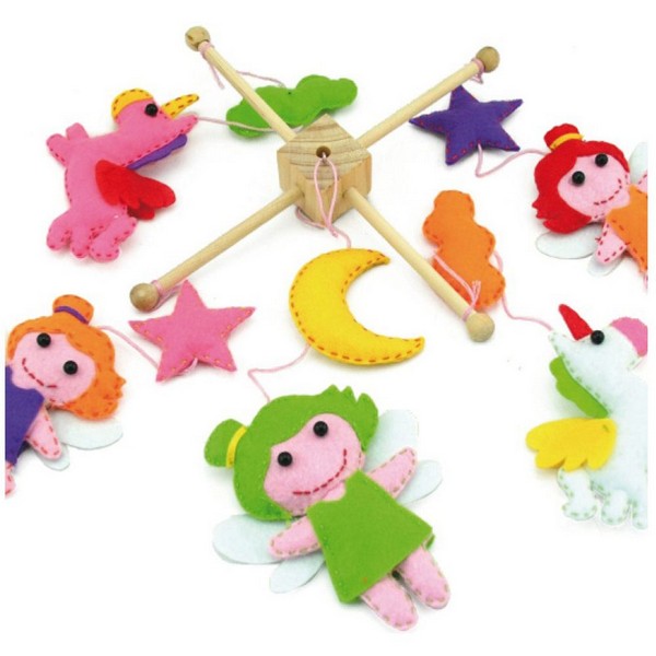 Продукт Andreu toys Вълшебен свят - Украса за стая - комплект за шиене с филц - 0 - BG Hlapeta